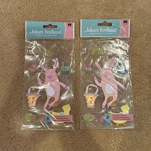 Easter Whimsey Scrapbook Stickers